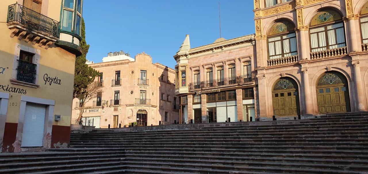 Hotel Posada De La Moneda زاكاتيكاس المظهر الخارجي الصورة